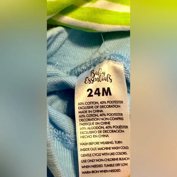 Baby Essentials!🐰Easter Outfit!🐣Matching Set/dinosaur/Bunny/Carrot/24 M-Boy - Picture 10 of 10